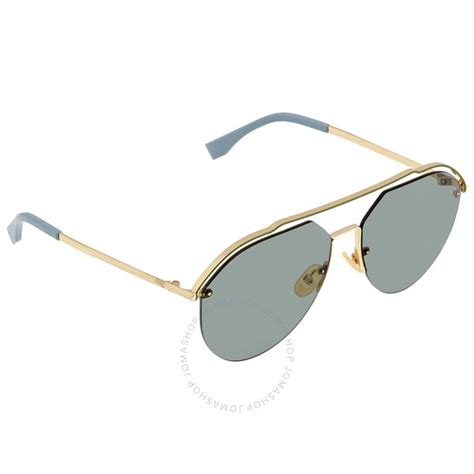 Fendi FF M0031/S J5G/O7 Sunglasses in Gold